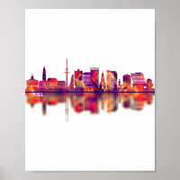 Kiel Tyskland Skyline
