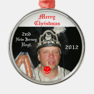 Kielbasa jul julgransprydnad metall