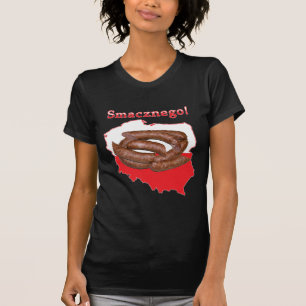 Kielbasa Smacznego polska Karta Tee Shirt