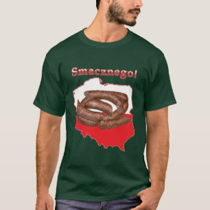 Kielbasa Smacznego polska Karta Tee Shirt