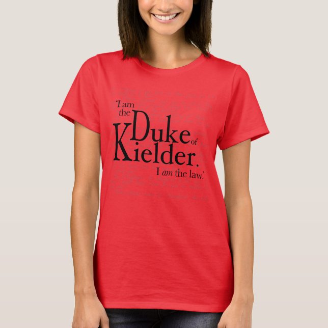 Kielders herke, t-shirt (Framsida)