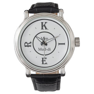Kier Bra Leather Watch Armbandsur