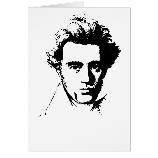 Kierkegaard Hälsningskort (Framsidan)