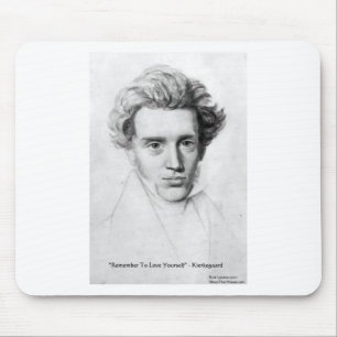 Kierkegaard "Kärlek Yourself" Kärlek citattecken o Musmatta