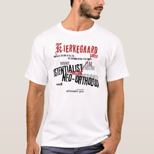 KIERKEGAARD TRÖJA (Framsida)