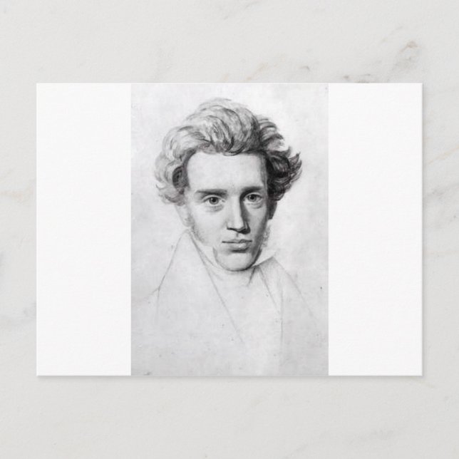 kierkegaard vykort (Framsida)