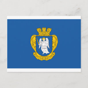Kiev Flagga Vykort