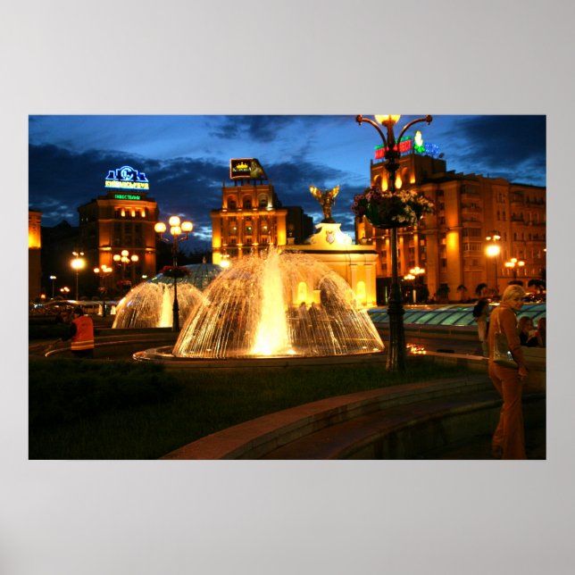 Kiev Nightlife Poster (Framsidan)