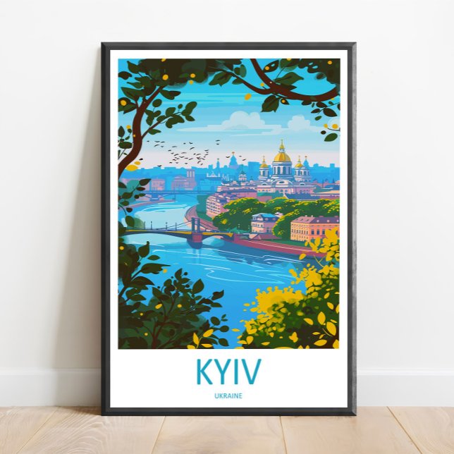 Kiev Resemålning Väggkonst Kiev Vägghängande Hem  (Skapare uppladdad)