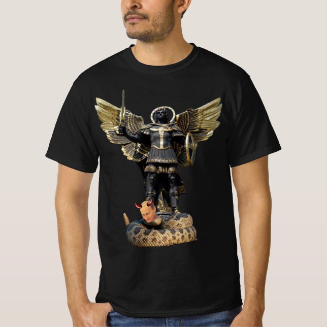 Kiev, Ukraina Archangel Slay Putin T-Shirt (Framsida)