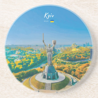 Kiev, Ukraina - Monumentet Moder Ukraina Underlägg