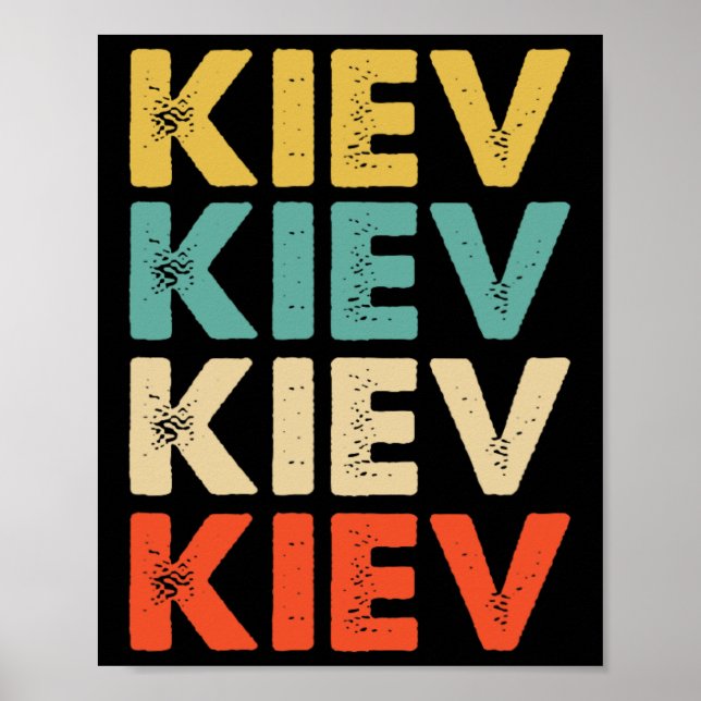 Kiev Ukraina  Poster (Framsidan)