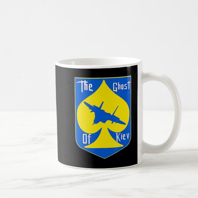 Kievs gäst står jag med Ukrainas S Kaffemugg (Höger)