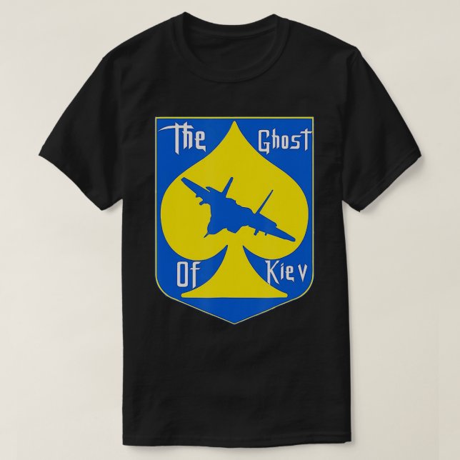 Kievs gäst står jag med Ukrainas S T Shirt (Design framsida)