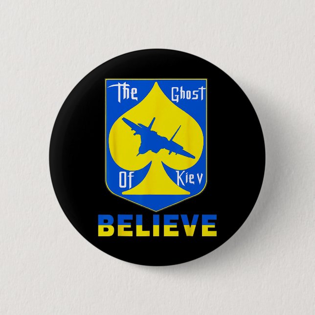 Kievspektrum Believe - Jag Står Med Ukraina Knapp (Framsida)