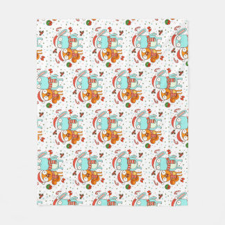 Kiff och Barry Holiday Fleecefilt