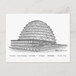 Kigali Convention Centre, Kigali, Rwanda Vykort