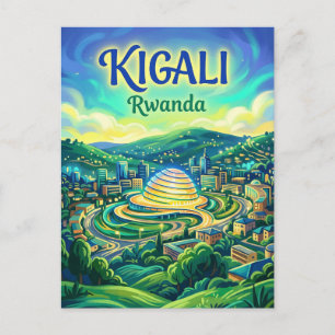 Kigali Convention Centre Rwanda Vykort