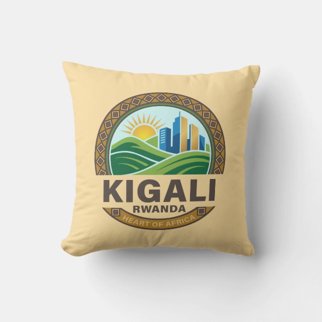 Kigali Rwanda Afrika Kudde (Framsida)