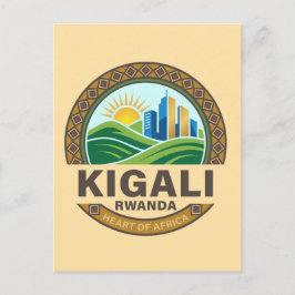 Kigali Rwanda Afrika Vykort