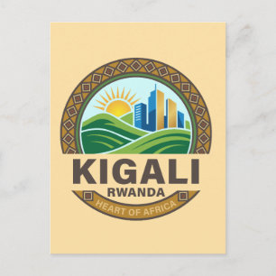 Kigali Rwanda Afrika Vykort