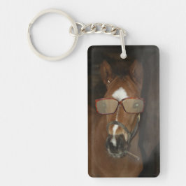 Kigarnyckelkedja för grovfoderrökning hos häst