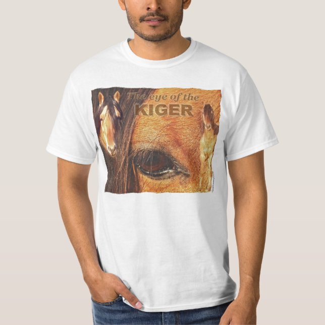 Kiger Mustang Tee Shirt (Framsida)