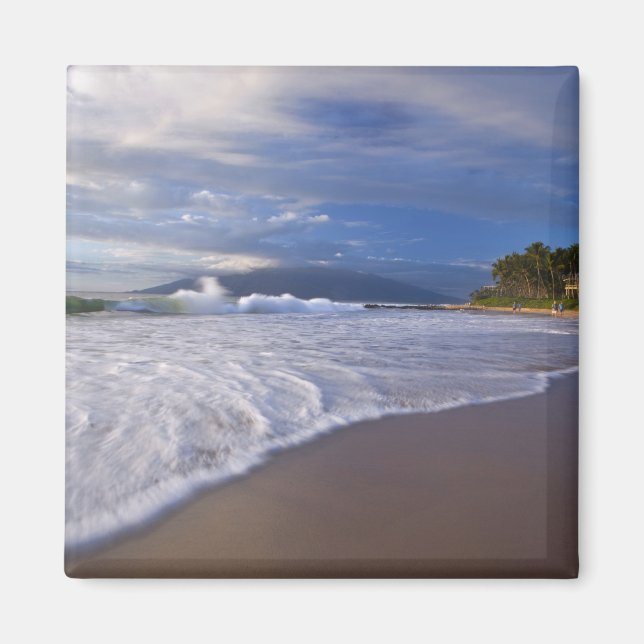 Kihei Beach, Maui, Hawaii, USA Magnet (Framsidan)