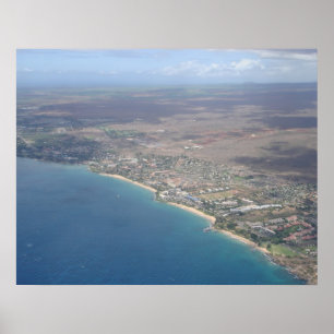 Kihei Hawaii (den Maui ön) Poster