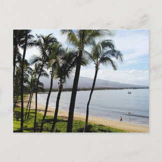 Kihei Maui Hawaii Handflatan Helg Vykort