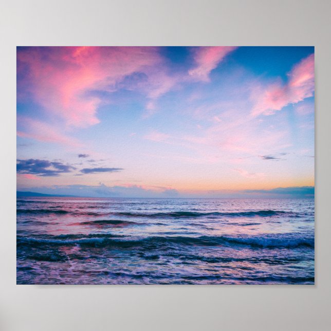 Kihei Sunset, Maui, Hawaii | POSTER (Framsidan)