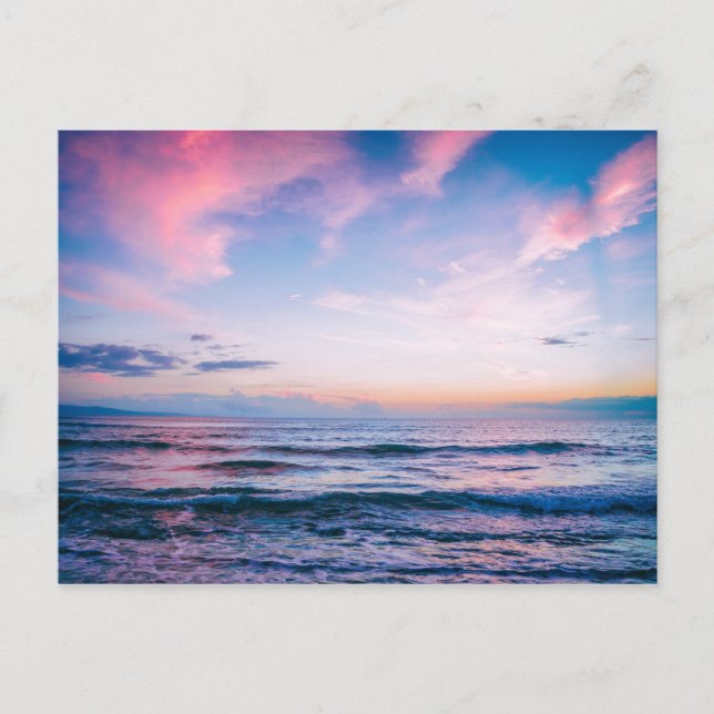 Kihei Sunset, Maui, Hawaii | vykort (Framsida)