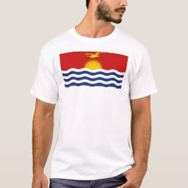 Kiibati Flagga T Shirt