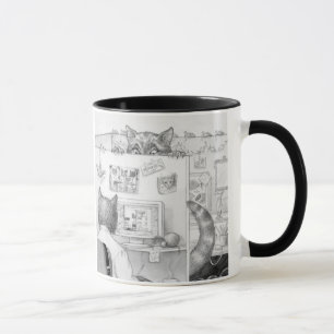 Kika Cubiclekatten Mugg