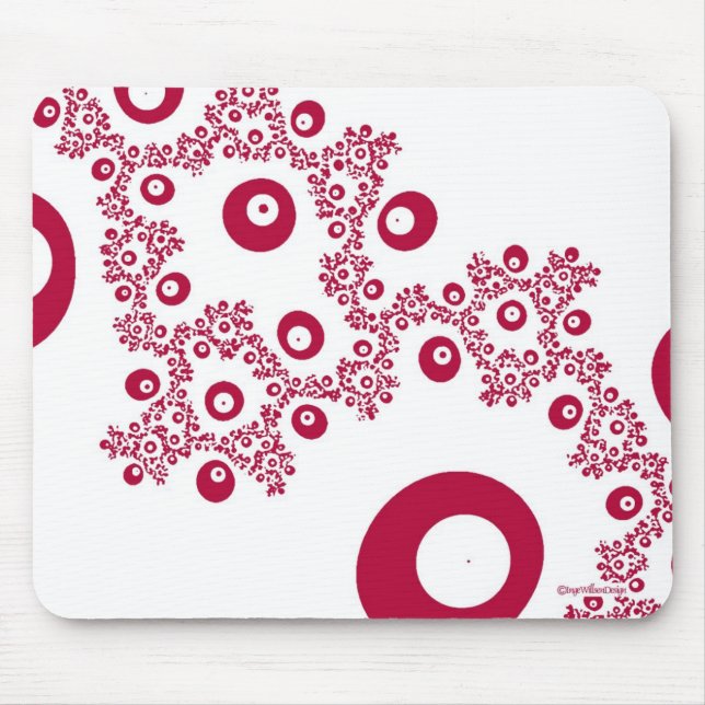 Kika en bu röda Mousepad Musmatta (Framsidan)