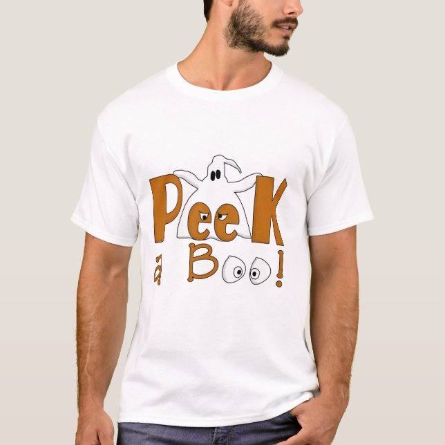Kika en buHalloween T-tröja och gåvor Tee Shirt (Framsida)