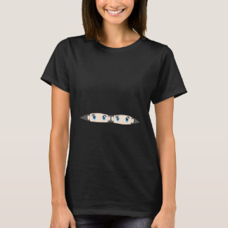 Kika för baby [Lt Flå/blåttögon] T-shirt