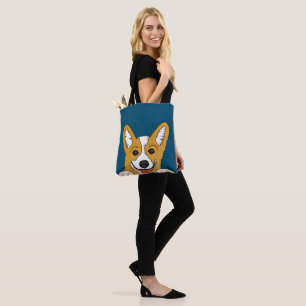 Kika för Corgi Tygkasse