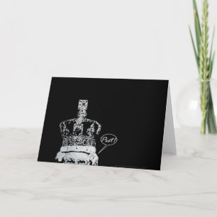 Kika majestäthälsningkortet kort