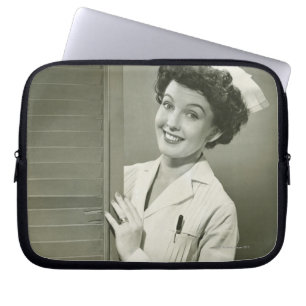 Kika sjuksköterskan laptop sleeve