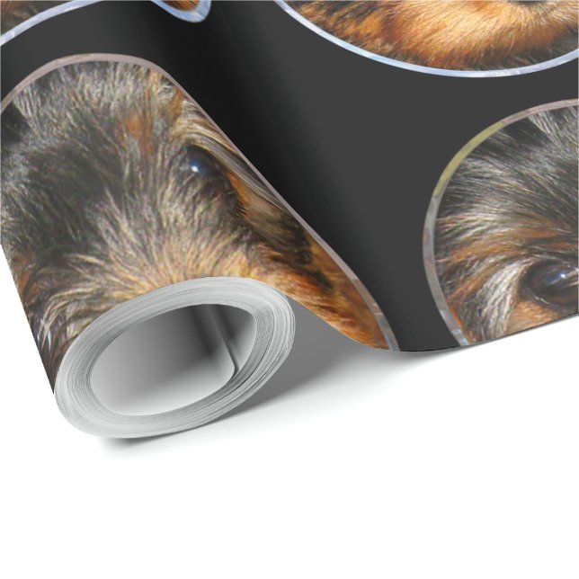 Kika Yorkie Presentpapper (Rullad Hörn)