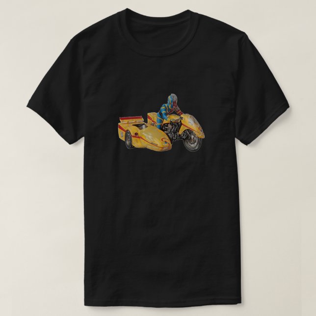 Kikaida Motorcle Classic T Shirt (Design framsida)