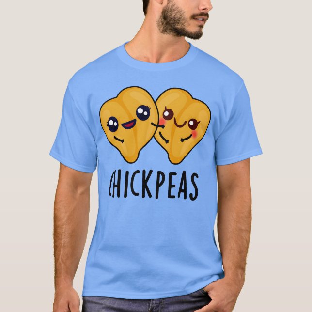 Kikärter Söt Mat pojke T Shirt (Framsida)