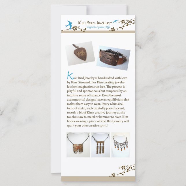 Kiki Bird Jewelry (Framsida)