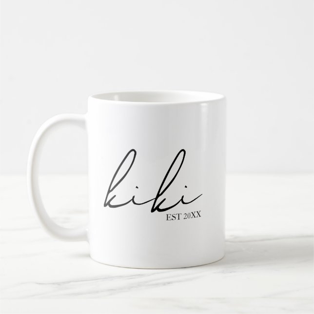 Kiki Establerad | Kiki Present söt  Kaffemugg (Vänster)