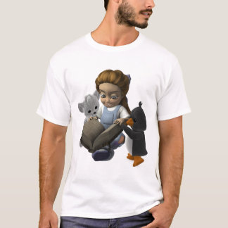 Kiki läser t-shirt