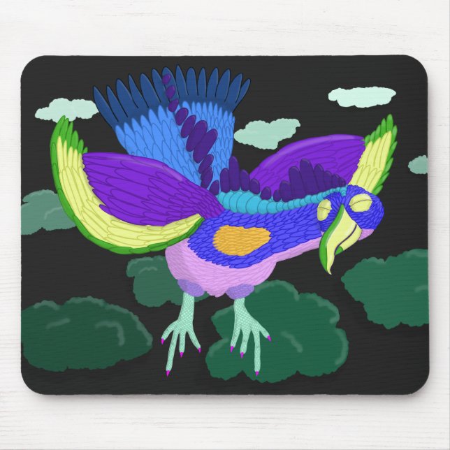 Kikiree Forest Friend Mousepad Musmatta (Framsidan)