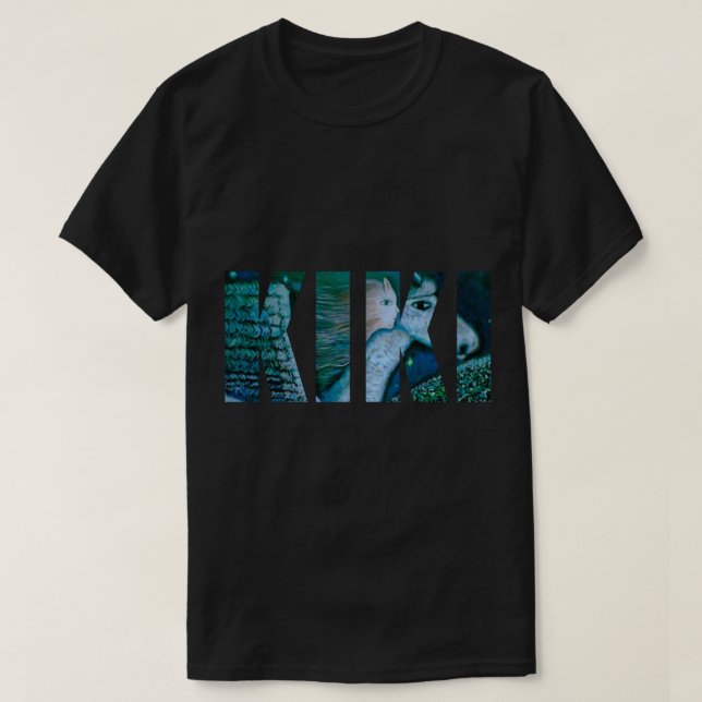Kikis Delivery Service Painting Movie Art T Shirt (Design framsida)