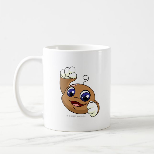 Kiko brunt kaffemugg (Vänster)