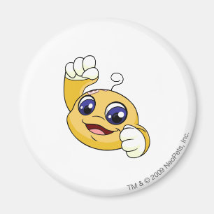 Kiko gult magnet